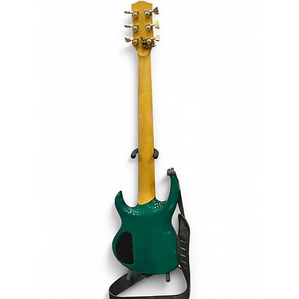 Used Carvin lb76 Emerald Green Electric Bass Guitar