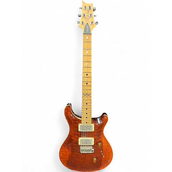 Used PRS Johnny Hiland Signature Trans Amber Solid Body Electric Guitar
