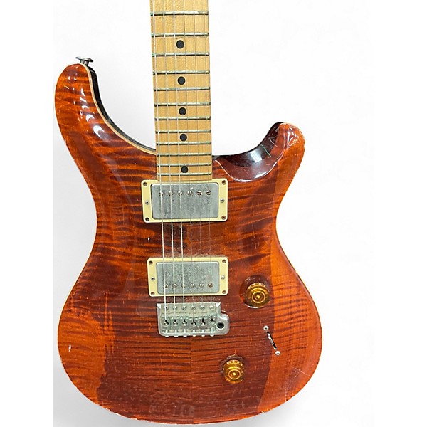 Used PRS Johnny Hiland Signature Trans Amber Solid Body Electric Guitar