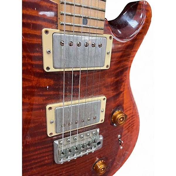 Used PRS Johnny Hiland Signature Trans Amber Solid Body Electric Guitar