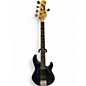 Used 2006 Sterling by Music Man Sub 5 Blue Electric Bass Guitar thumbnail