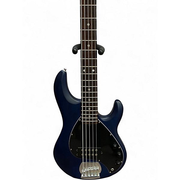 Used 2006 Sterling by Music Man Sub 5 Blue Electric Bass Guitar