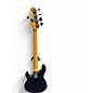 Used 2006 Sterling by Music Man Sub 5 Blue Electric Bass Guitar