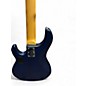 Used 2006 Sterling by Music Man Sub 5 Blue Electric Bass Guitar