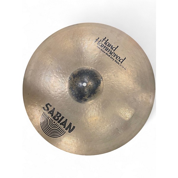Used SABIAN 21in HH Raw Bell Dry Ride Brilliant Cymbal