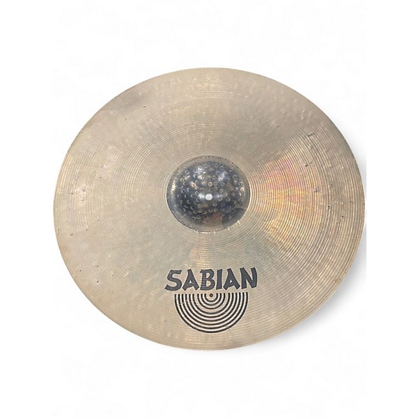 Used SABIAN 21in HH Raw Bell Dry Ride Brilliant Cymbal