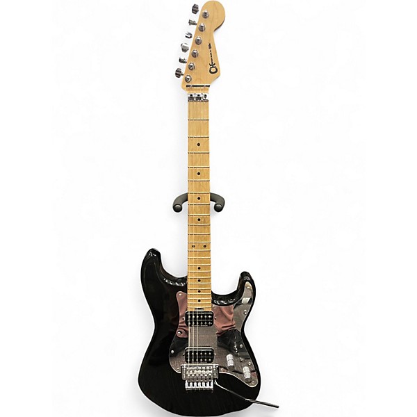 Used Charvel Pro Mod So-Cal Style 1 HH FR Black Solid Body Electric Guitar