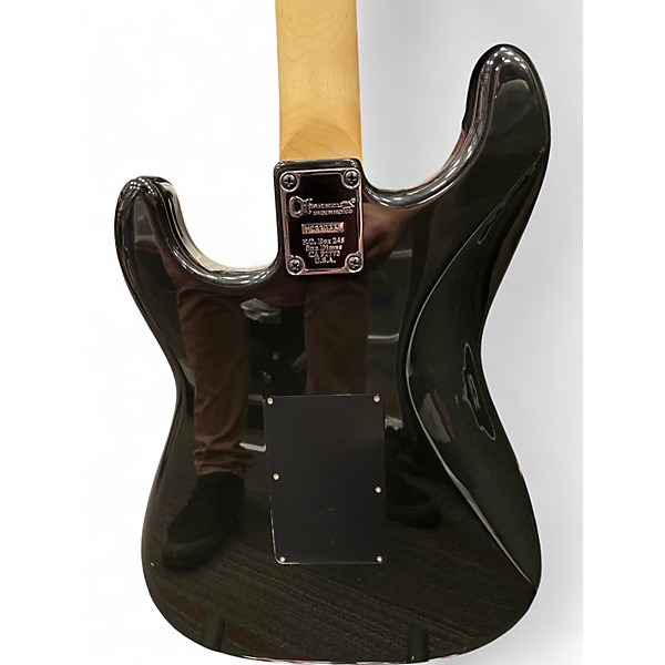 Used Charvel Pro Mod So-Cal Style 1 HH FR Black Solid Body Electric Guitar