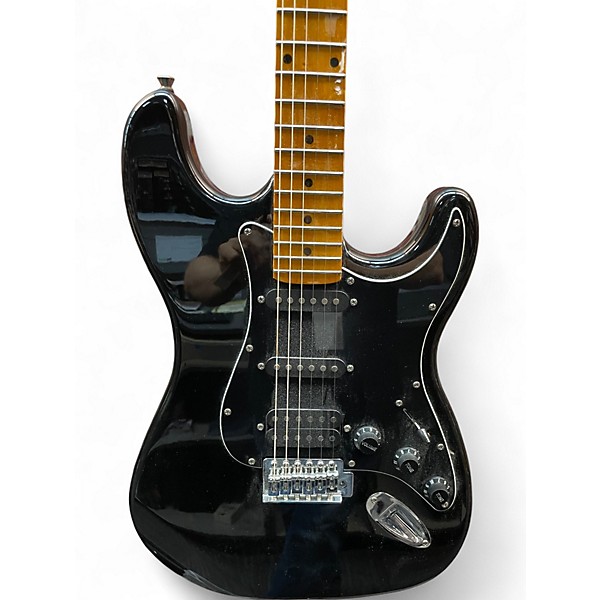 Used Spectrum Stratocaster Black Solid Body Electric Guitar