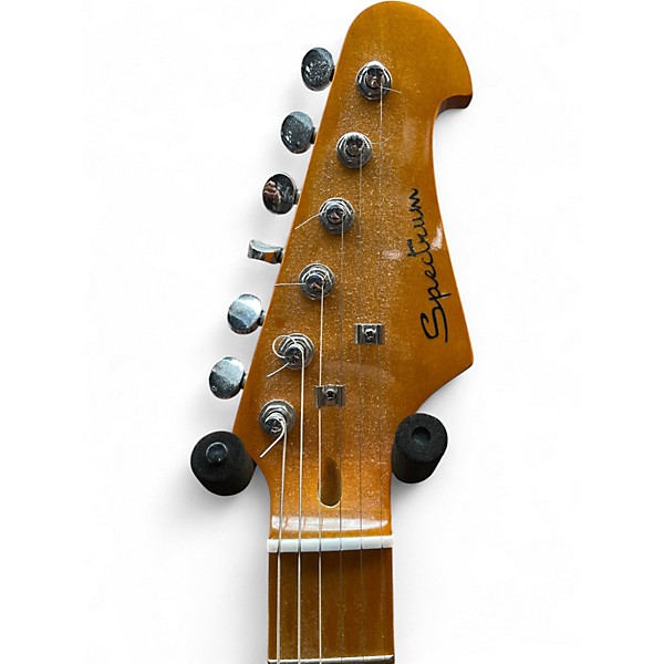 Used Spectrum Stratocaster Black Solid Body Electric Guitar