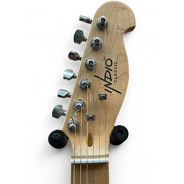 Used Indio Telecaster Lake Placid Blue Solid Body Electric Guitar