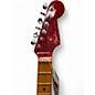 Used Fender American Ultra Luxe Stratocaster Plasma Red Burst Solid Body Electric Guitar