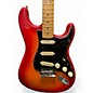 Used Fender American Ultra Luxe Stratocaster Plasma Red Burst Solid Body Electric Guitar