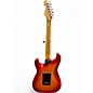 Used Fender American Ultra Luxe Stratocaster Plasma Red Burst Solid Body Electric Guitar