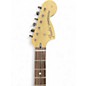 Used Fender Tom Delonge Signature Stratocaster Yellow Solid Body Electric Guitar