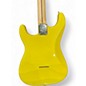 Used Fender Tom Delonge Signature Stratocaster Yellow Solid Body Electric Guitar