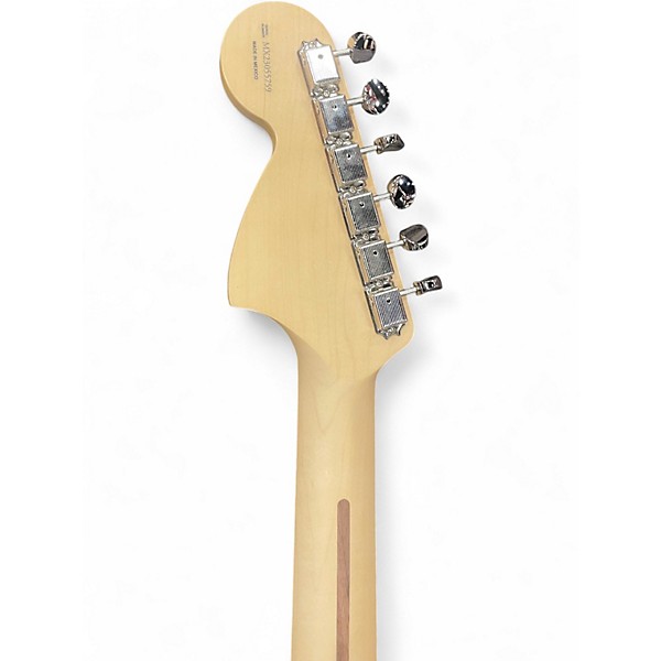 Used Fender Tom Delonge Signature Stratocaster Yellow Solid Body Electric Guitar