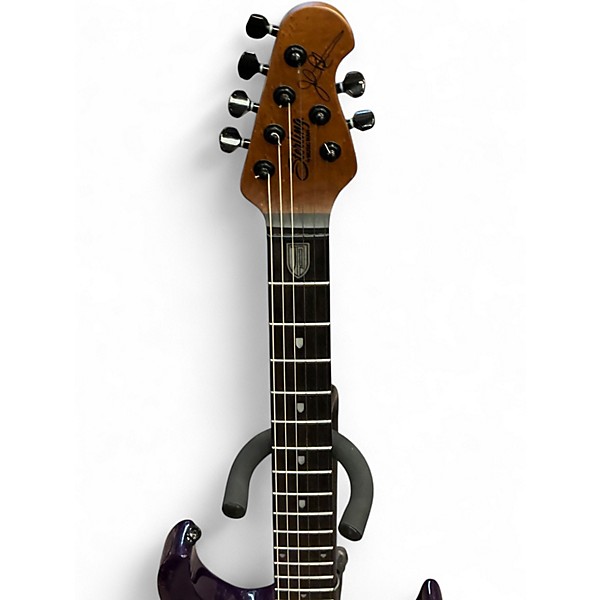 Used Sterling by Music Man JP150 DiMarzio John Petrucci Signature PURPLE  NEBULA Solid Body Electric Guitar