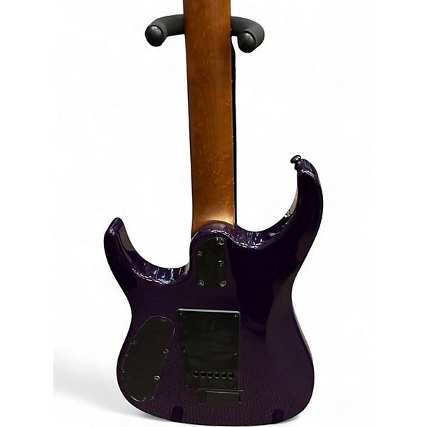 Used Sterling by Music Man JP150 DiMarzio John Petrucci Signature PURPLE  NEBULA Solid Body Electric Guitar