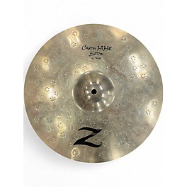 Used Zildjian 14in A Custom Hi Hat Bottom Cymbal
