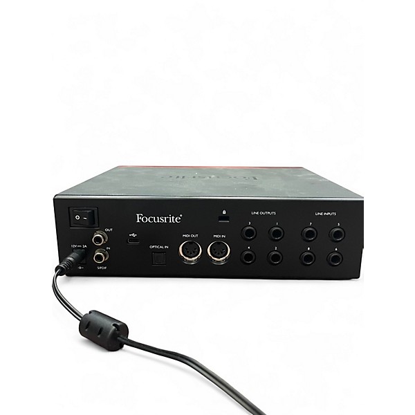 Used Focusrite Clarett + 4Pre Audio Interface