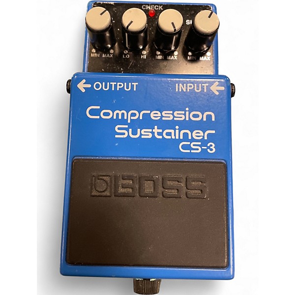 Used BOSS CS3 Compressor Sustainer Effect Pedal