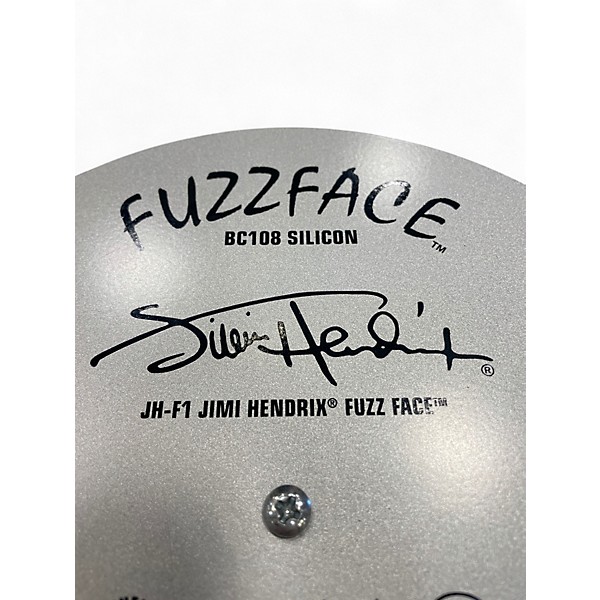Used Dunlop JHF1 Jimi Hendrix Signature Fuzz Face Effect Pedal