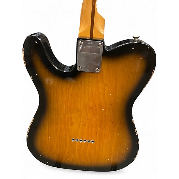 Used LsL Instruments T-Bone Roadworn Sunburst Solid Body Electric Guitar