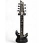 Used Schecter Guitar Research DAMIEN PLATINUM 7 Black Solid Body Electric Guitar thumbnail