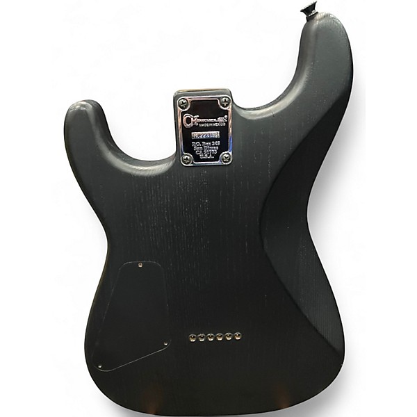 Used Charvel San dimas pro mod style 1 HSS Black Solid Body Electric Guitar