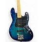 Used Fender Player Plus Jazz Bass Plus Top Blue Burst Electric Bass Guitar