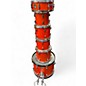 Used SONOR 6 Piece Force 2001 Orange Drum Kit