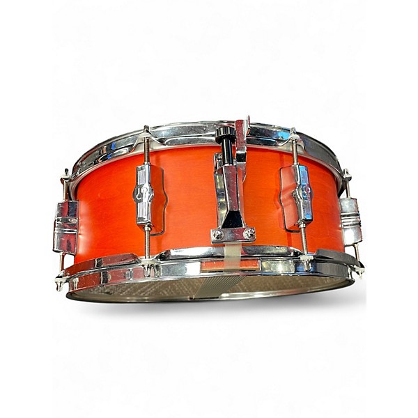 Used SONOR 6 Piece Force 2001 Orange Drum Kit