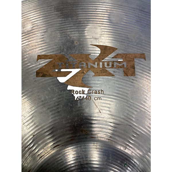 Used Zildjian 16in ZXT Rock Crash Cymbal