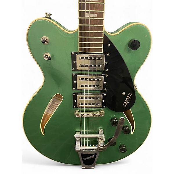 Used Gretsch Guitars G2627T Green Hollow Body Electric Guitar
