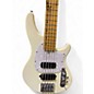 Used Schecter Guitar Research CV5 Ivory Electric Bass Guitar