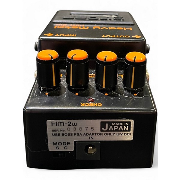 Used BOSS HM2W WAZA CRAFT Effect Pedal