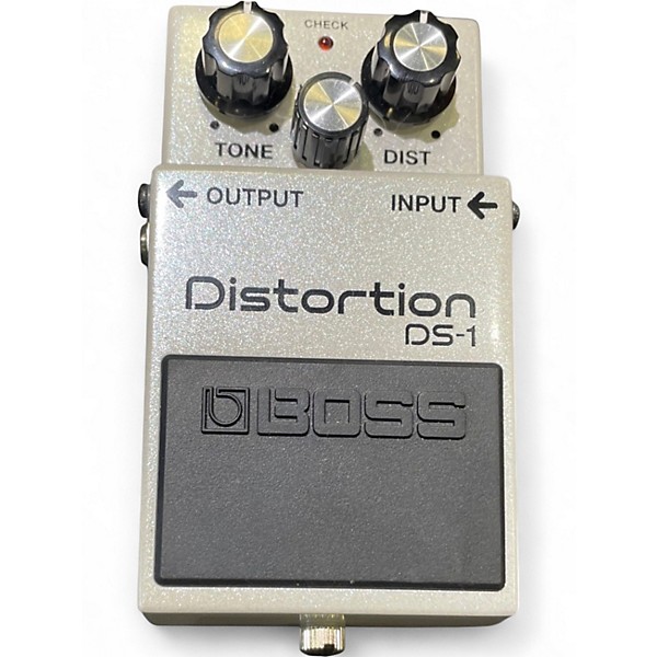 Used BOSS DS1 Distortion White Effect Pedal