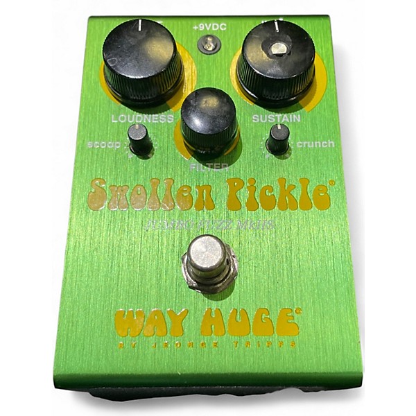 Used Way Huge Electronics WHE401 Swollen Pickle MKII Super Jumbo Fuzz Effect Pedal