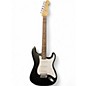 Used Squier Standard Stratocaster Satin Black Solid Body Electric Guitar thumbnail