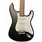 Used Squier Standard Stratocaster Satin Black Solid Body Electric Guitar