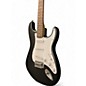 Used Squier Standard Stratocaster Satin Black Solid Body Electric Guitar
