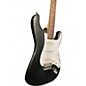 Used Squier Standard Stratocaster Satin Black Solid Body Electric Guitar