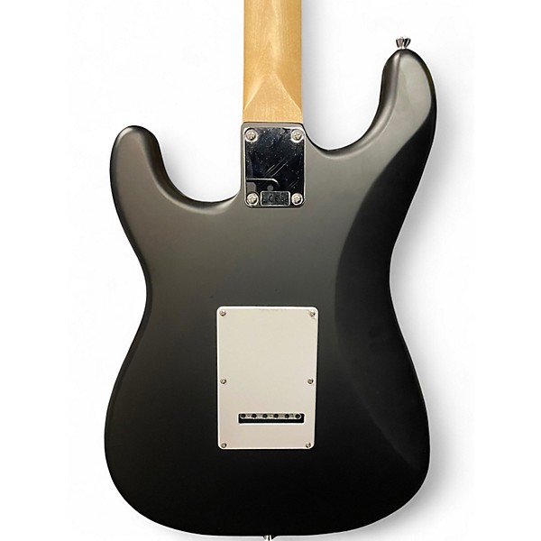Used Squier Standard Stratocaster Satin Black Solid Body Electric Guitar