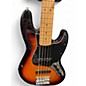 Used Fender Deluxe Active Precision Bass V 3 Color Sunburst Electric Bass Guitar