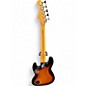 Used Fender Deluxe Active Precision Bass V 3 Color Sunburst Electric Bass Guitar