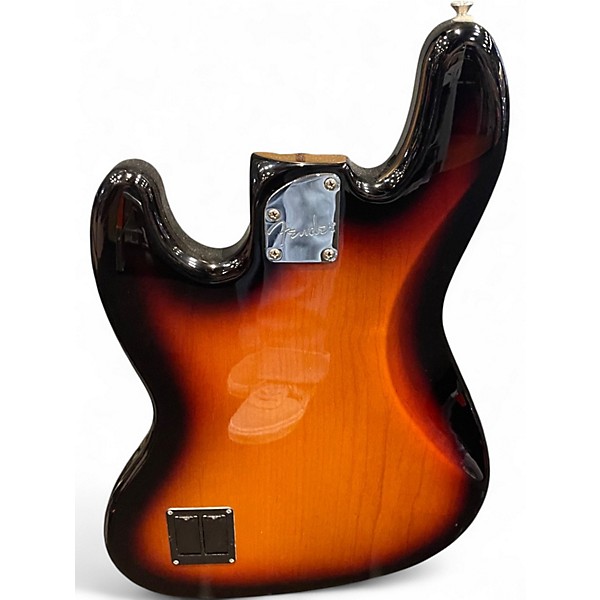 Used Fender Deluxe Active Precision Bass V 3 Color Sunburst Electric Bass Guitar
