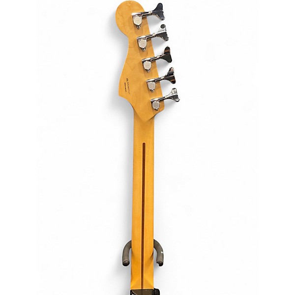 Used Fender Deluxe Active Precision Bass V 3 Color Sunburst Electric Bass Guitar