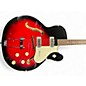 Used Harmony Rocket H54 Reissue Red Burst Hollow Body Electric Guitar