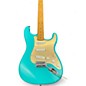 Used Squier 40th Anniversary Vintage Stratocaster Satin Seafoam Green Solid Body Electric Guitar